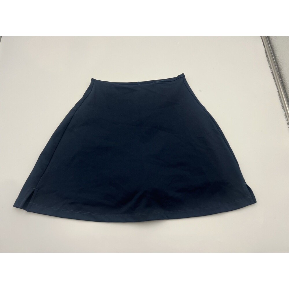 Girlfriend Collective Skyline Navy Sport Skort Skirt Shorts Pockets Size XS